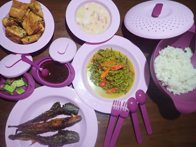 Sajian Berbuka Puasa Favorit dengan Peralatan Makan Medina medina amethyst colander dining set, peralatan makan medina