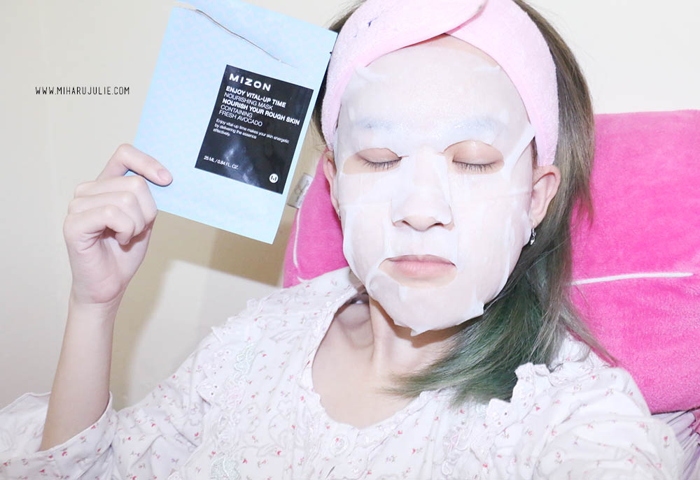 Download Mizon Enjoy Vital Up Time Nourishing Mask Review Indonesia Beauty And Travel Blogger Miharu Julie Indonesian Beauty And Travel Blog PSD Mockup Templates