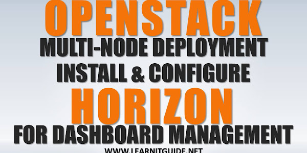 Install Openstack Horizon Dashboard - Openstack Tutorial