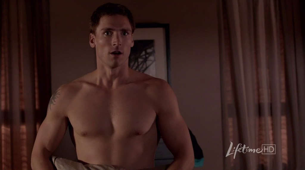 Andrew W. Walker Shirtless in Against the Wall s1e02.