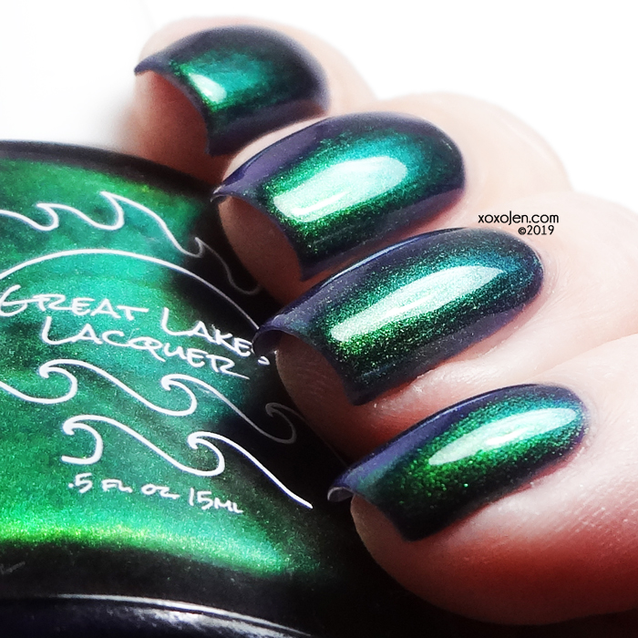 xoxoJen's swatch of Great Lakes Lacquer The Scorpion, The Serpent, The Phoenix
