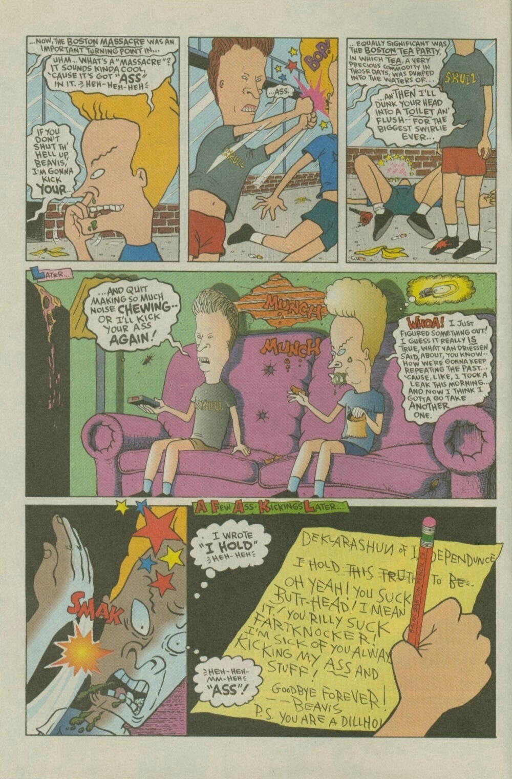 Read online Beavis and Butt-Head comic -  Issue #19 - 4