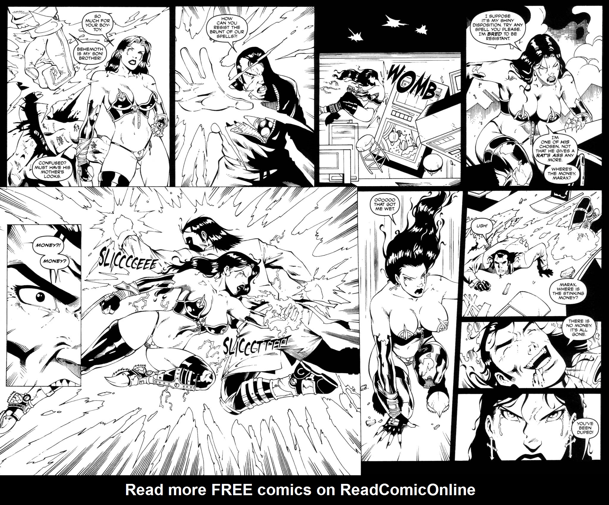 Read online Brian Pulido's War Angel comic -  Issue #3 - 26
