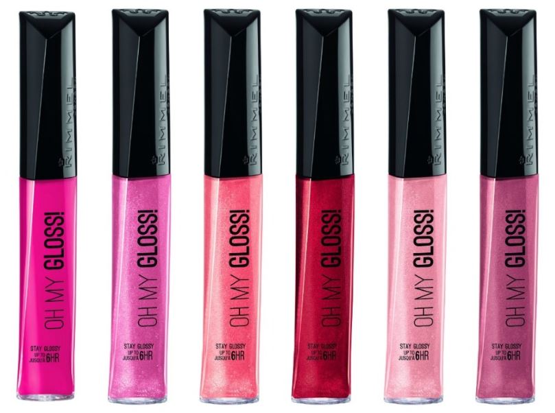 Rimmel Oh My Gloss! High Shine Lip Gloss with swatches! Beauty
