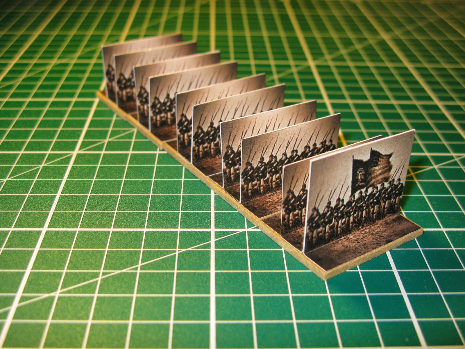 Jim's Wargames Workbench: Billy Bones ACW Regiment