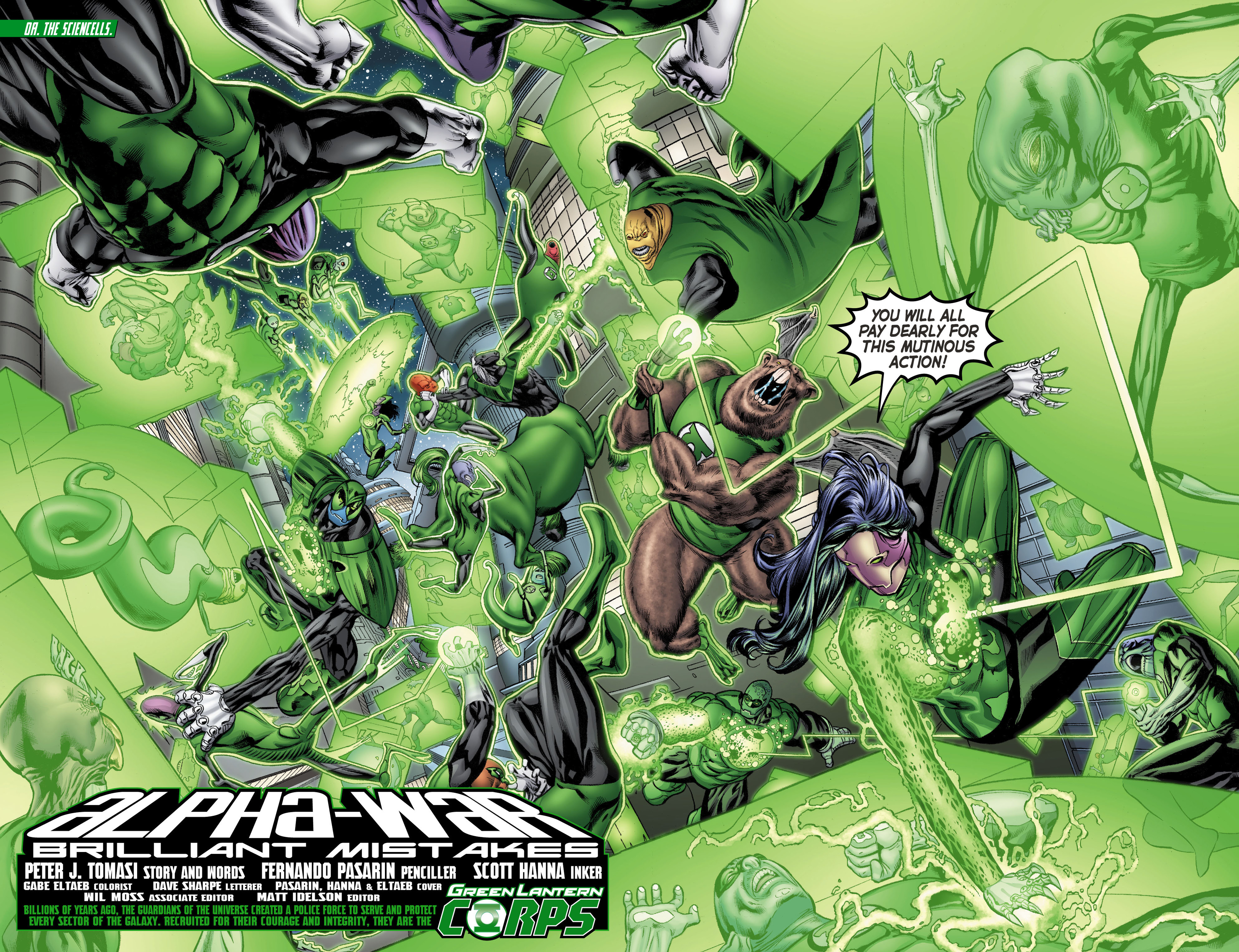 Read online Green Lantern Corps (2011) comic -  Issue #11 - 3