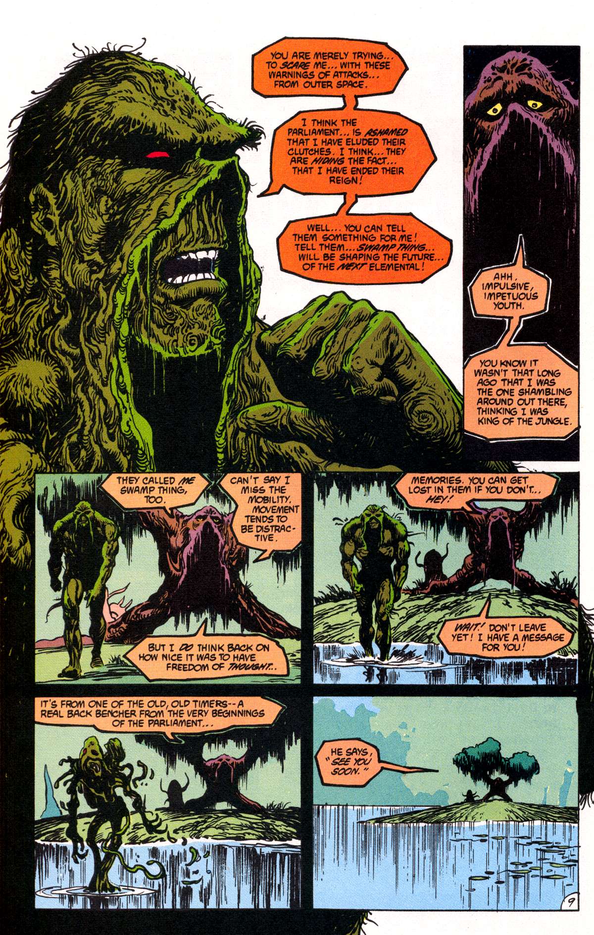 Read online Swamp Thing (1982) comic -  Issue #80 - 9