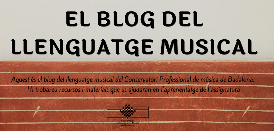 El blog del llenguatge musical