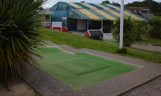 Arnold Palmer Crazy Golf course in Exmouth, Devon Arnold Palmer Crazy Golf course in Exmouth, Devon