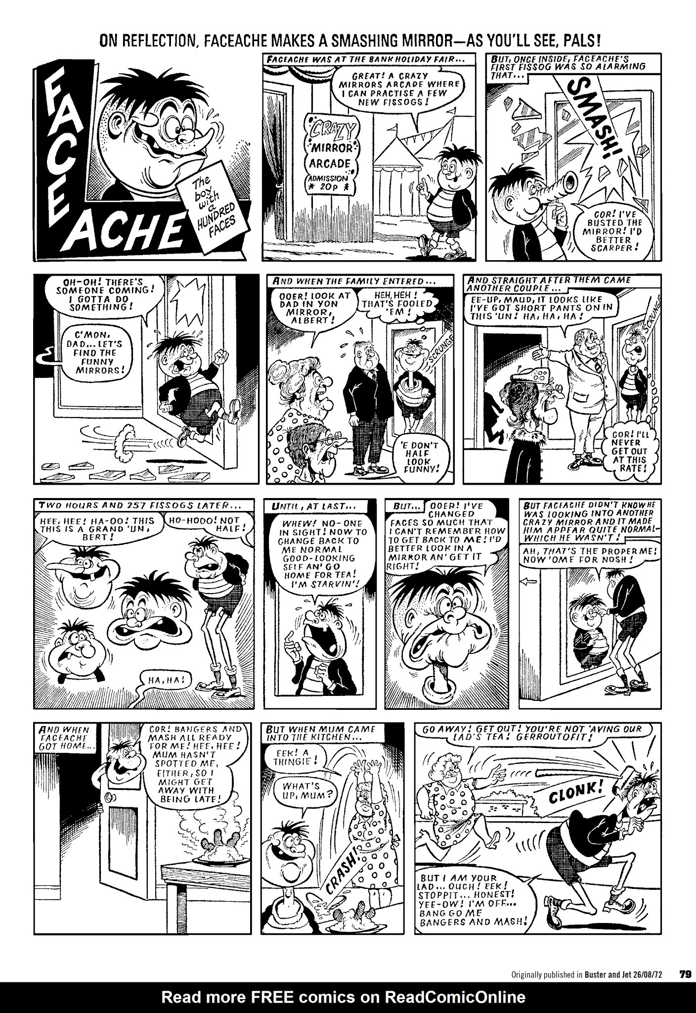Read online Faceache: The First Hundred Scrunges comic -  Issue # TPB 1 - 81
