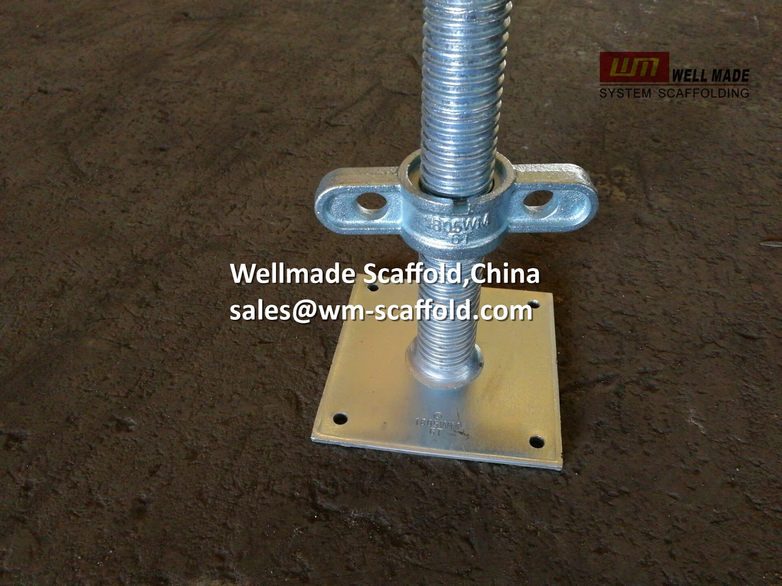 Adjustable Screw Jack Base Leveling 6 Ton Jacks to UKConstruction