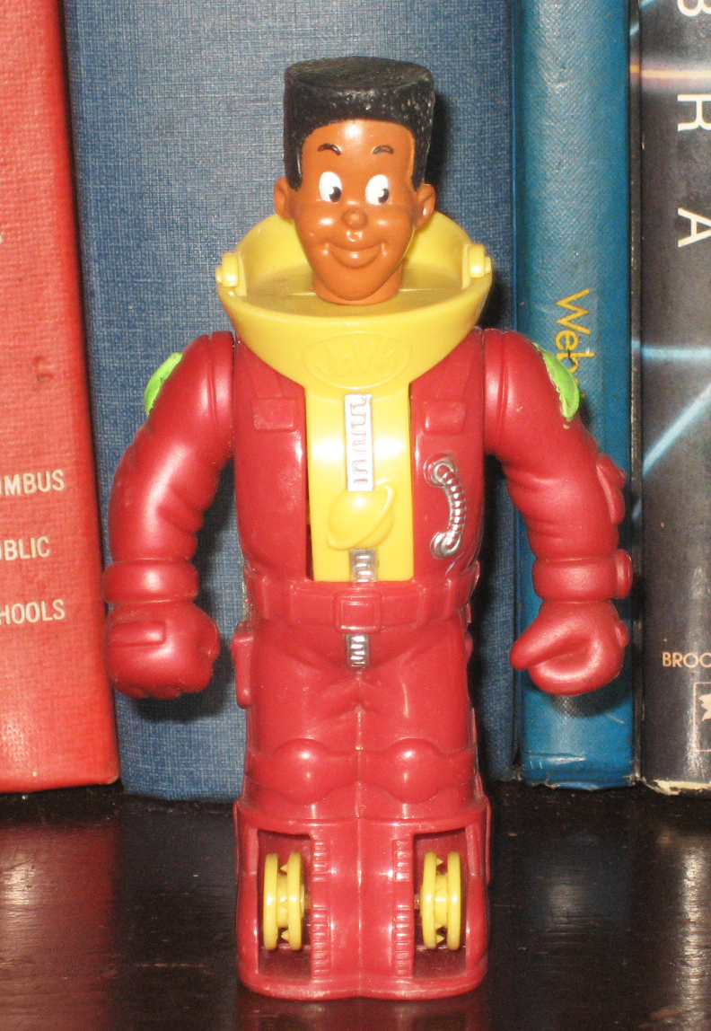 Percy's Fast Food Toy Stories BK Mascot With Wheels