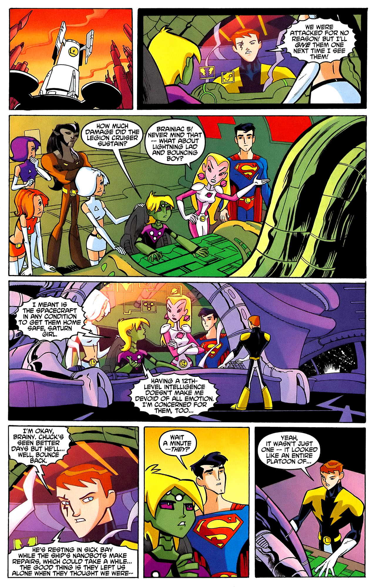 Read online The Legion of Super-Heroes in the 31st Century comic -  Issue #6 - 4