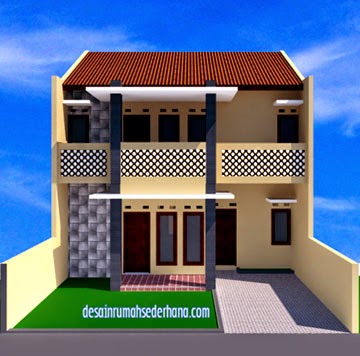 Desain Rumah Minimalis 2 Lantai Type 100 Luas Tanah 120 M2 