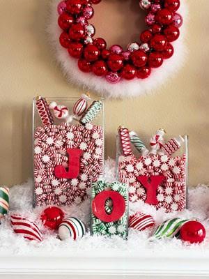 Christmas Decoration: Candy cane theme :) - House Furniture