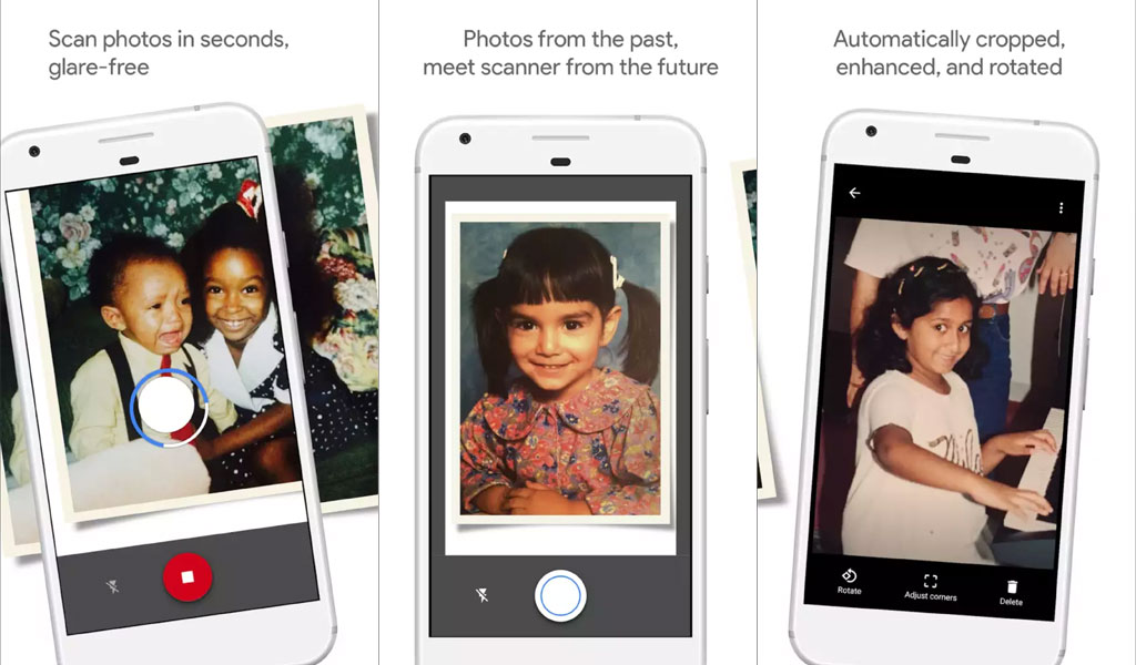 Google PhotoScan Scan your old photos quickly and easier in seconds