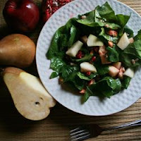  Salade de poires et à la grenade