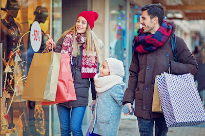 Family shopping