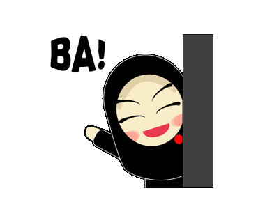 Gif Kartun Muslimah Assalamualaikum - Gallery Islami Terbaru