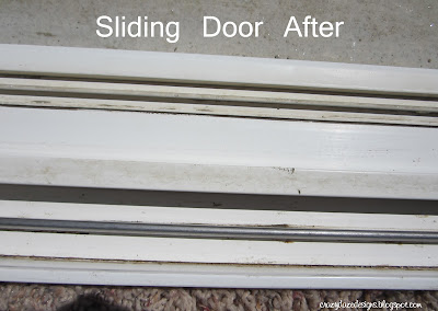 How to clean sliding door track, How to clean window track