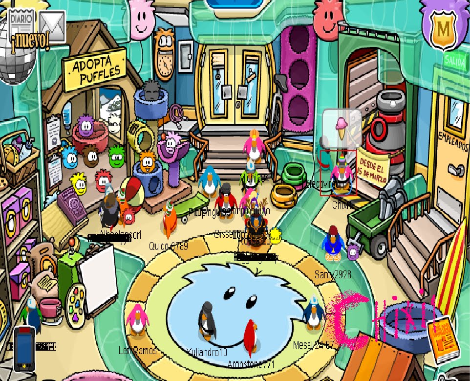 ClubPenguin Z Nueva tienda de puffles y 5 dias para jugar al juego que