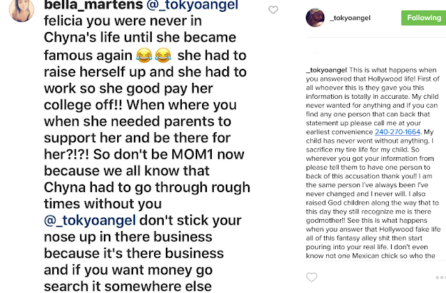 1 Blac Chyna's mum blasts fan who told her not to meddle in Rob and Chyna's business