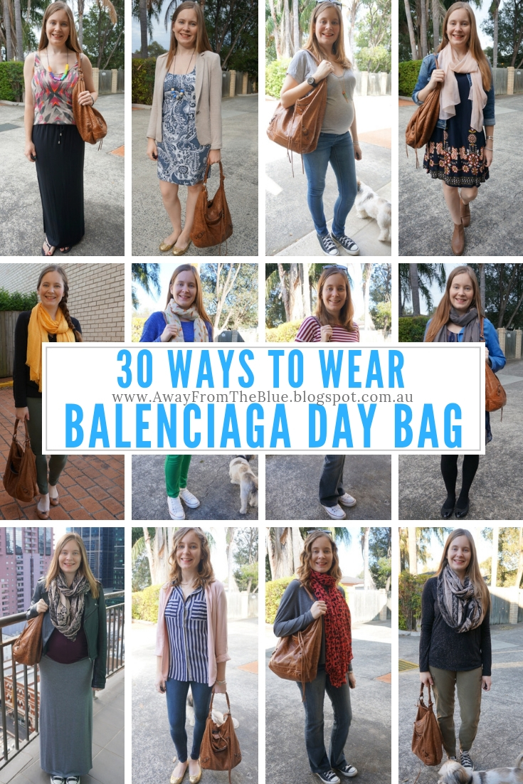 Away From | Aussie Mum Away From The Blue Jeans Rut: 30 Ways To Wear: Balenciaga Day Bag In Truffle