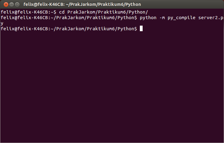 Felix Tanamas: Socket Programming in Python on Linux