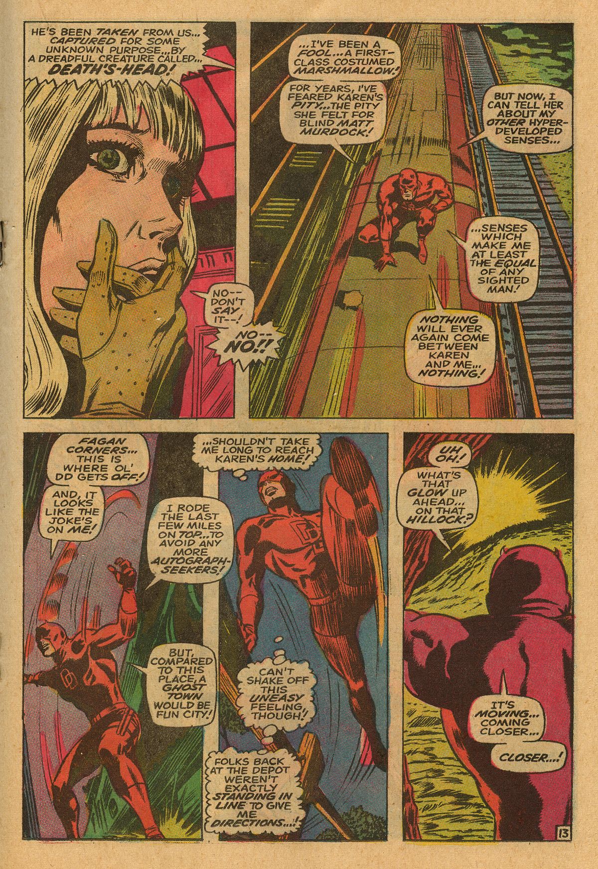 Read online Daredevil (1964) comic -  Issue #56 - 19