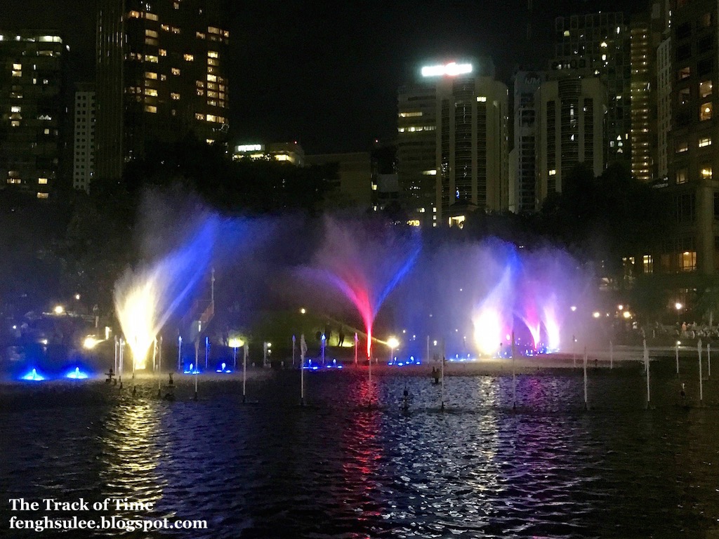 KLCC Lake Symphony Water Fountain Show The Track of Time