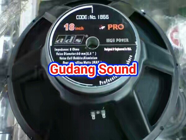 speaker ads 18 inch subwoofer