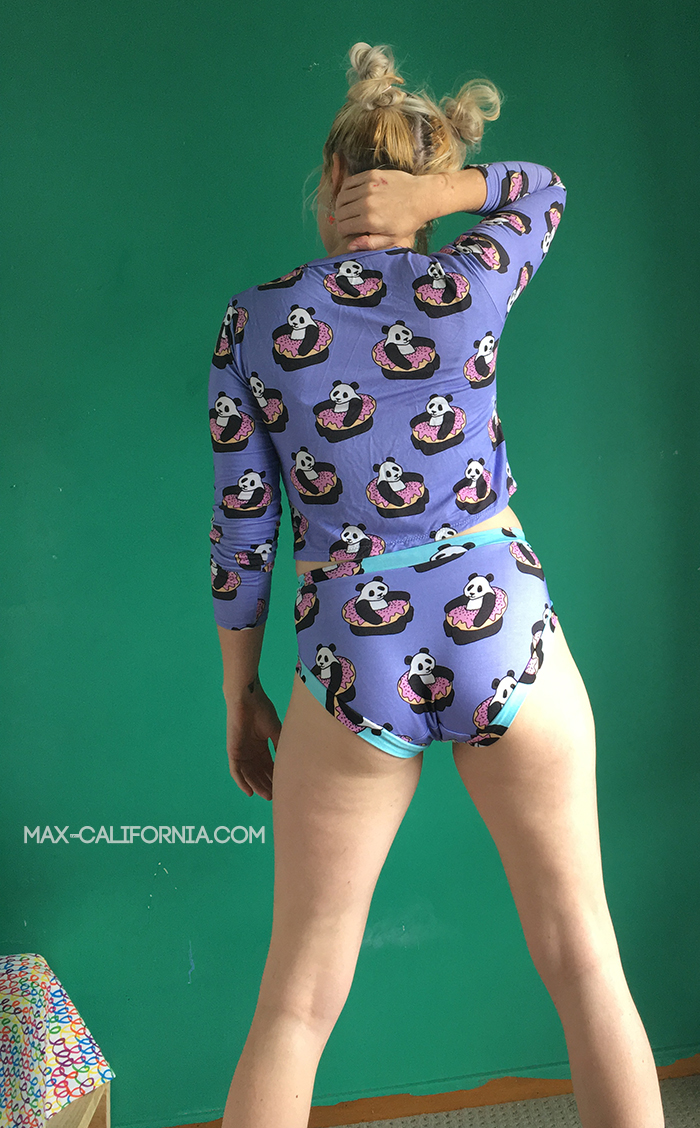 DIY panda pants • www.max-california.com
