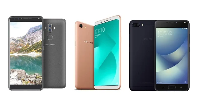 Cherry Mobile Flare S6 Plus vs OPPO A83 vs ASUS Zenfone 4 Max