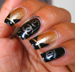 chanel nail nails pink designs