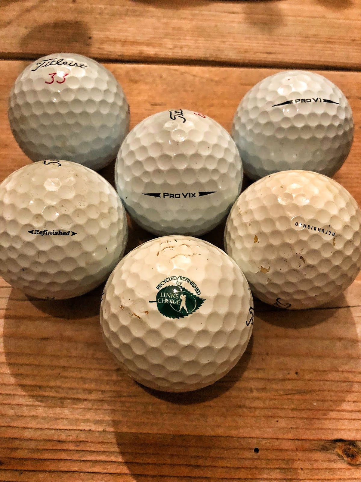 What Are Refurbished Golf Balls 