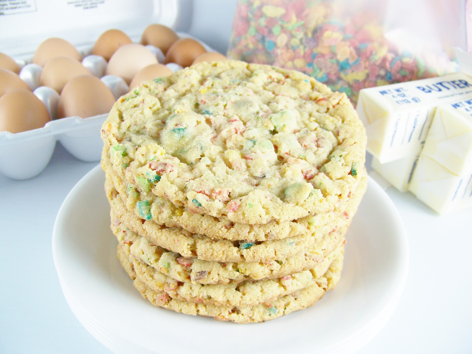 Fruity pebbles cookies recipe