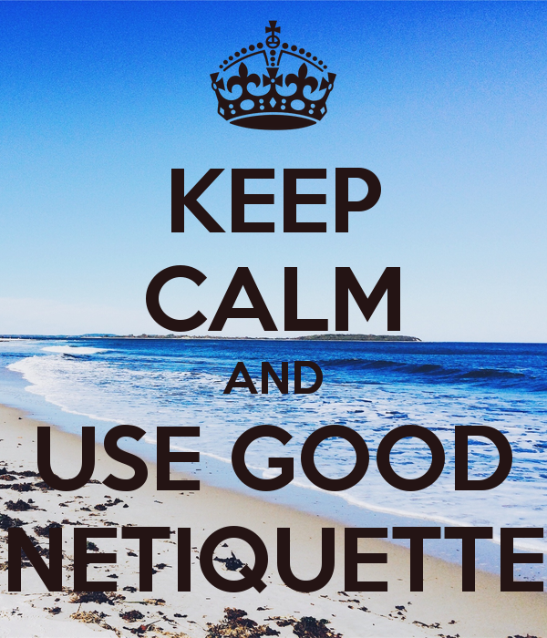 digital etiquette