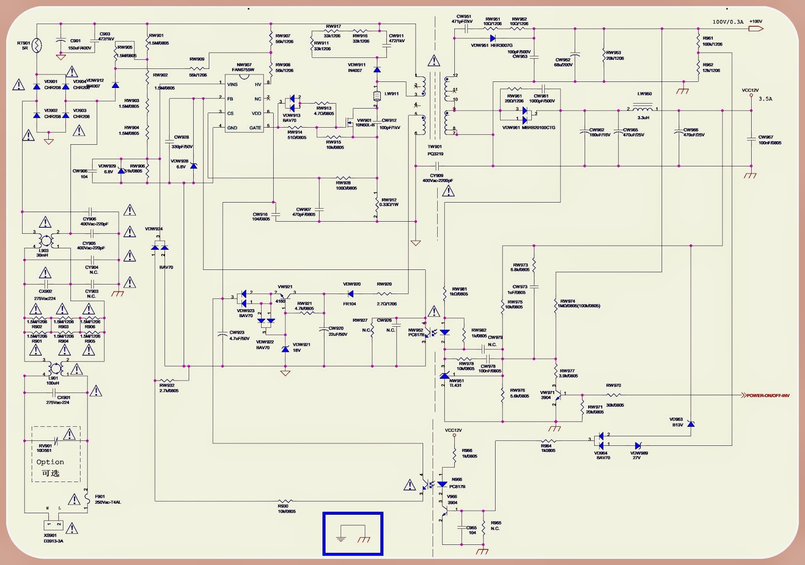 12+ Lcd Backlight Inverter Schematic | Robhosking Diagram