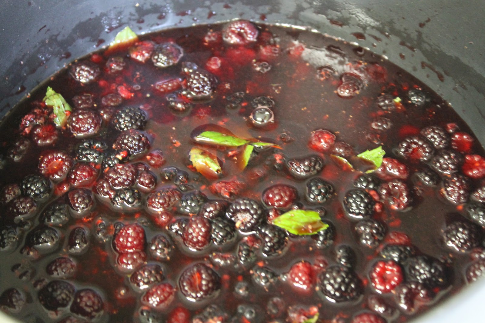 Close to a Katetastrophy Blackberry Mint Jelly