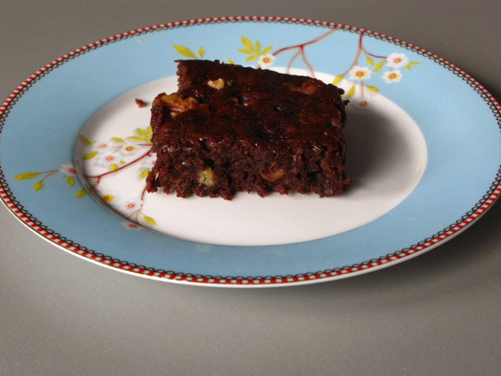 Gourmandises végétariennes: Vegane Bananen-Walnuss-Brownies