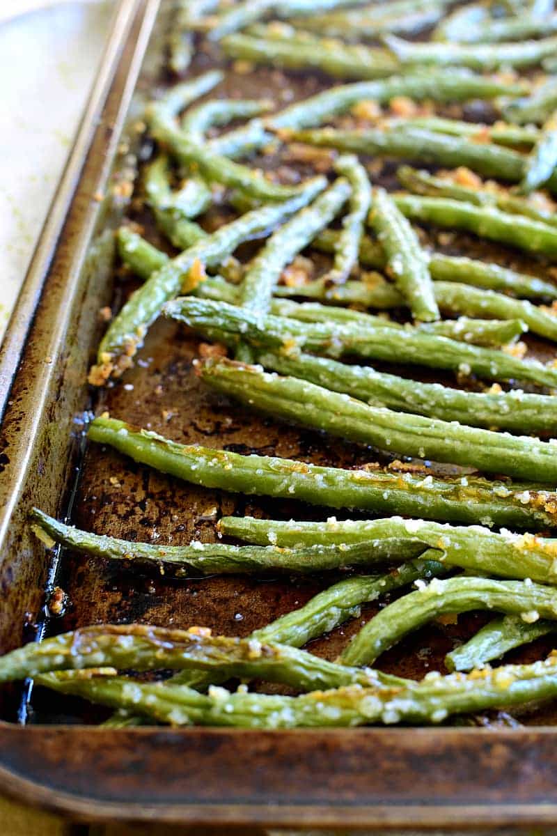 PARMESAN ROASTED GREEN BEANS FOOD DAILY