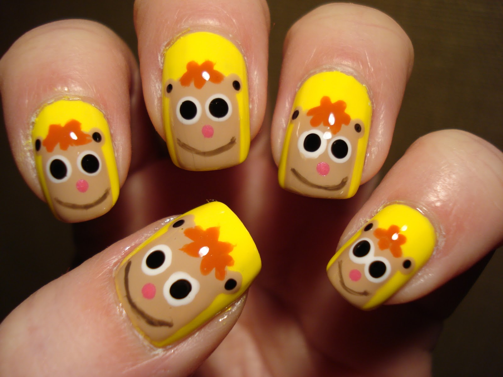 Little Miss Nailpolish Katie Nails inspired by "Horton Hears a Who"