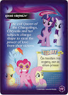 My Little Pony Queen Chrysalis Equestrian Friends Trading Card