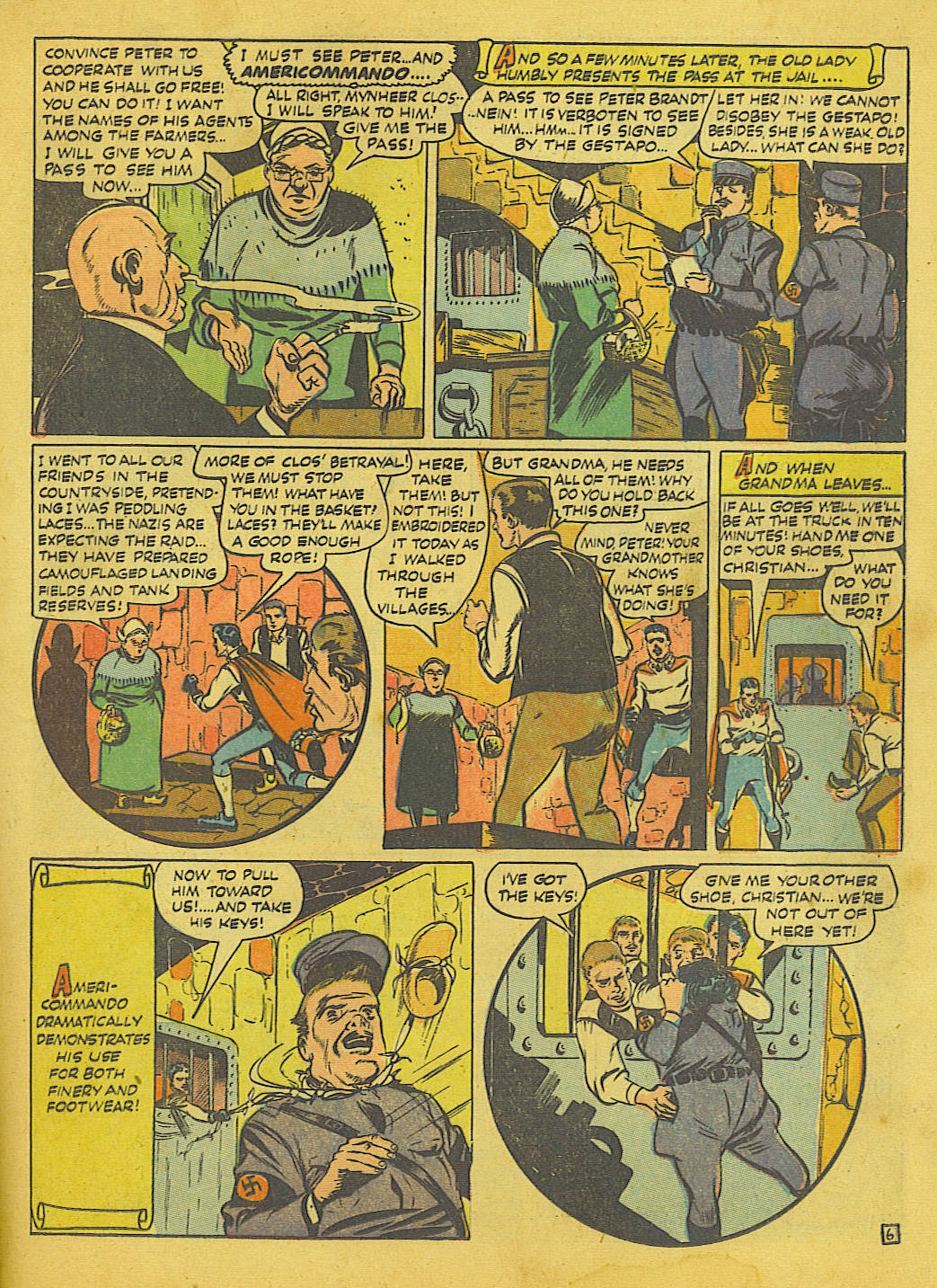 Read online Action Comics (1938) comic -  Issue #61 - 36