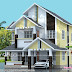 Modern sloping roof 1840 sq-ft house
