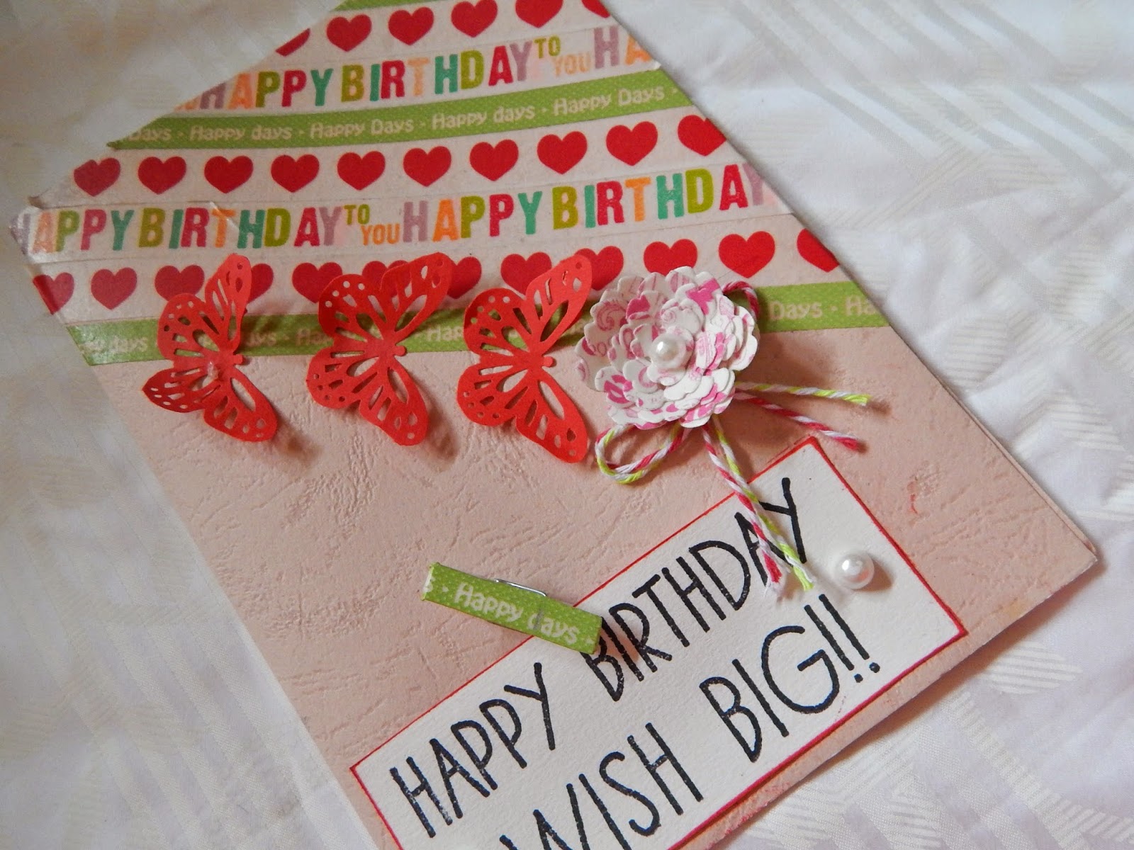 The Quill Mill Crafts Birthday Card