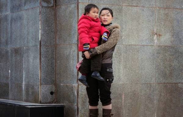 Foto Chen Xiaotian bersama Ibunya