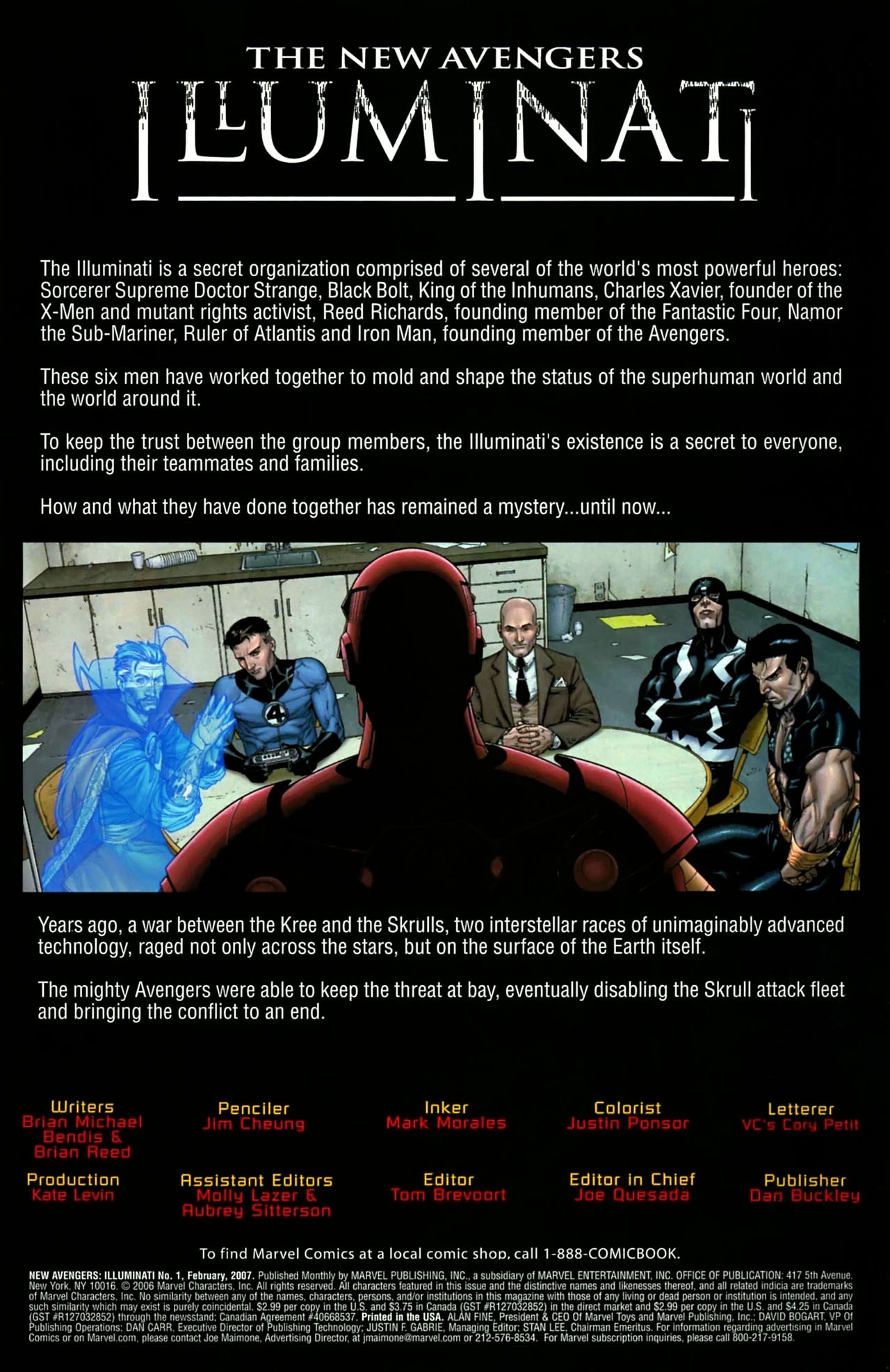 Read online New Avengers: Illuminati (2007) comic -  Issue #1 - 2