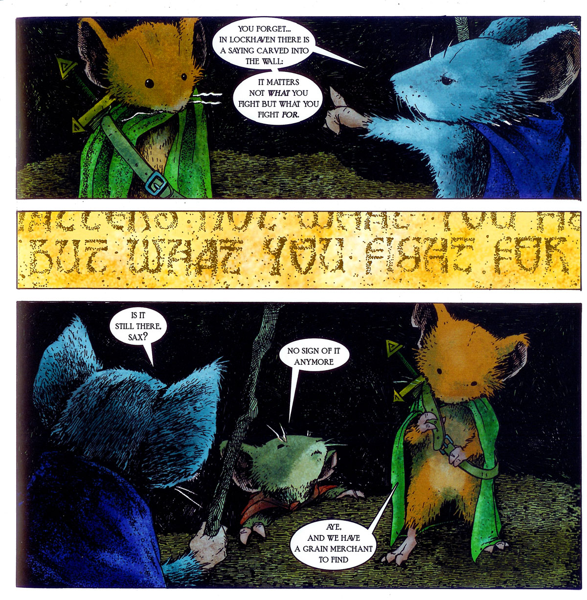 Read online Mouse Guard comic -  Issue #1 - 15