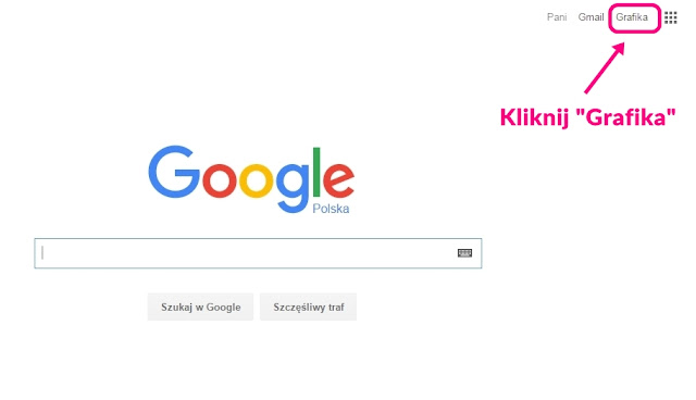 Wyszukiwanie w Google Grafika